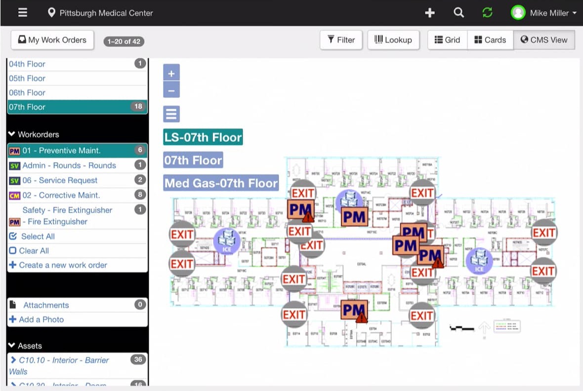 CMMS CMS Tech Maintenance Management System