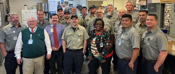 Team members from UNC Health Hillsborough and Chatham