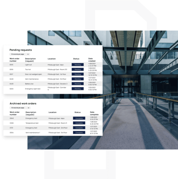 Pending requests dashboard for public sector Pending requests dashboard for public sector