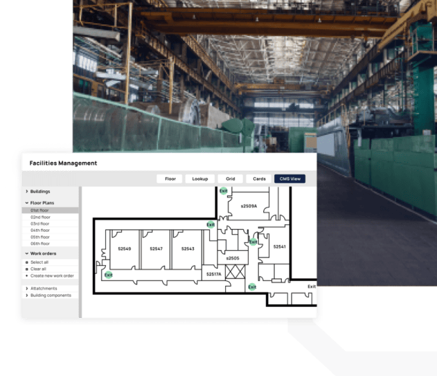 EAM map of industry warehouse EAM map of industry warehouse