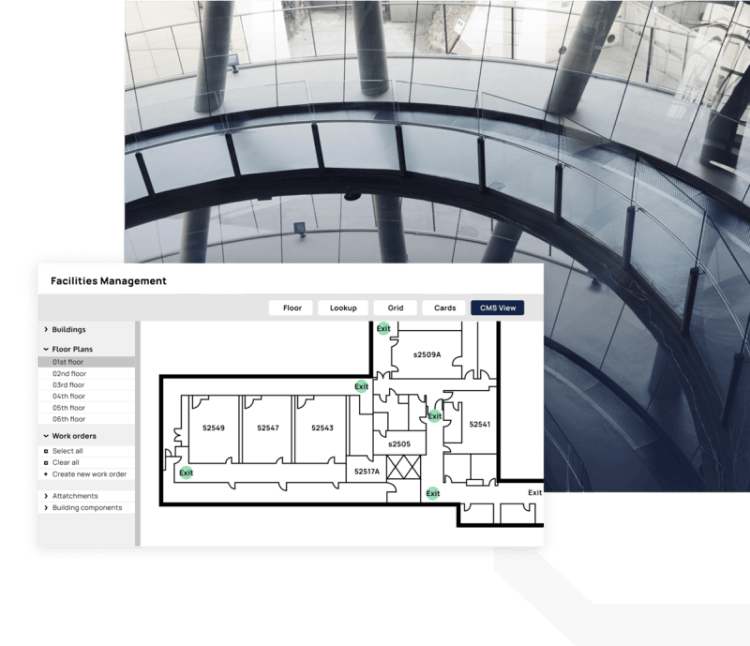 CMMS facilites management by floor mapping CMMS facilites management by floor mapping
